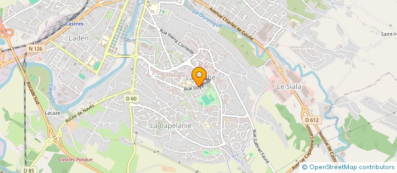 localisation de l'entreprise FIQUET PAYSAGE  CASTRES