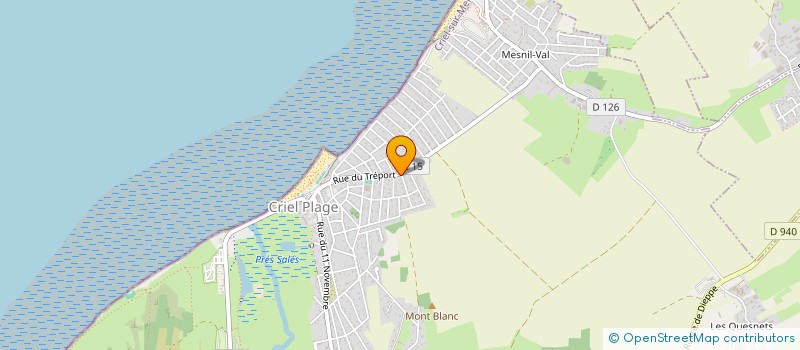 localisation de l'entreprise FIQUET-THUEUX  CRIEL-SUR-MER