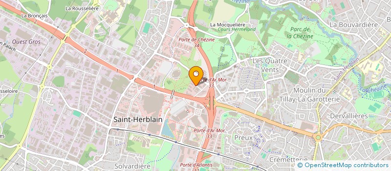 localisation de l'entreprise FIR 5 à NANTES