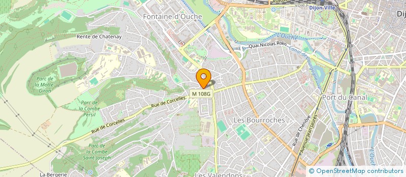 localisation de l'entreprise FIRAND à DIJON