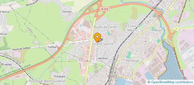 localisation de l'entreprise FIRAT  TRIGNAC