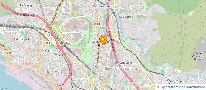 localisation de l'entreprise FIRAT BATIMENT à MARSEILLE
