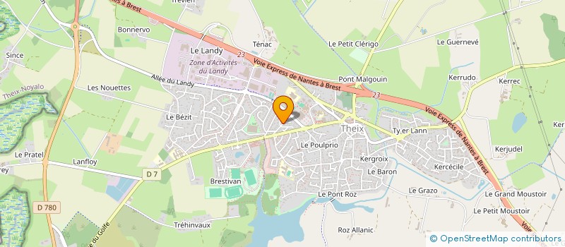 localisation de l'entreprise FIRAT MEUBLES à THEIX-NOYALO