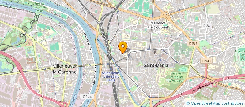 localisation de l'entreprise FIRB  SAINT-DENIS