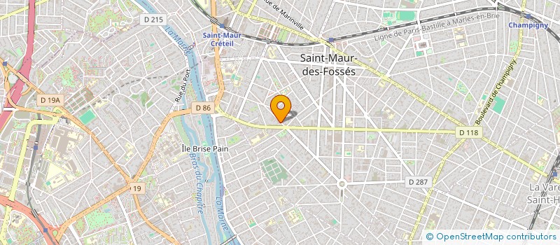 localisation de l'entreprise FIRC à SAINT-MAUR-DES-FOSSES