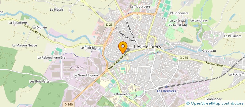 localisation de l'entreprise FIRCO LC CONSEIL à LES HERBIERS