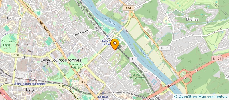 localisation de l'entreprise FIRDAOUS à EVRY-COURCOURONNES