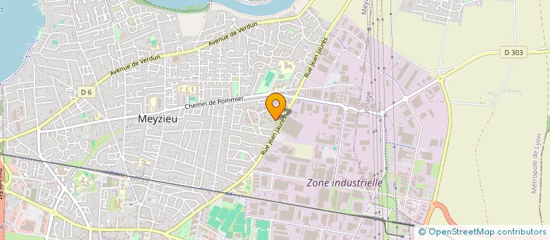 localisation de l'entreprise FIRDAWS FOOD à MEYZIEU