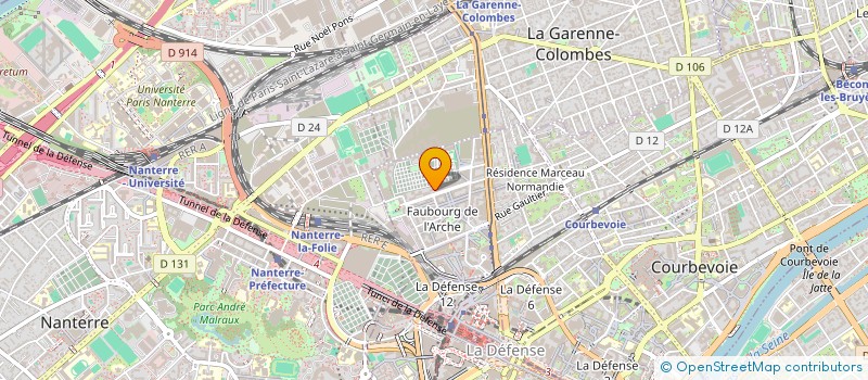 localisation de l'entreprise FIRDAWS HUMANITY à COURBEVOIE