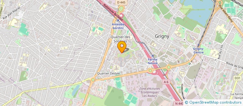 localisation de l'entreprise FIRDAWS TAXI à GRIGNY
