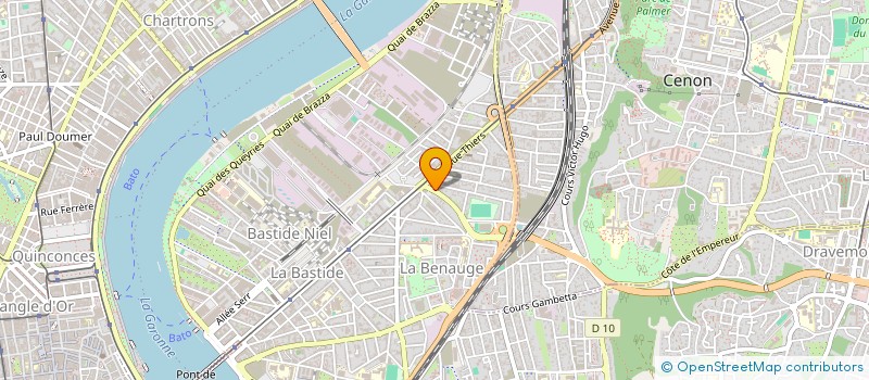 localisation de l'entreprise FIRE AM PROTECTIONS à BORDEAUX