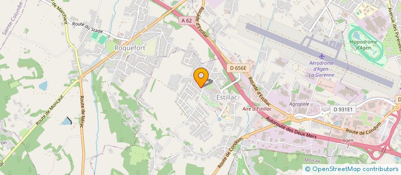 localisation de l'entreprise FIRE CHEER  ESTILLAC