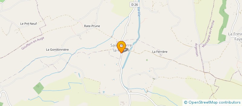 localisation de l'entreprise FIRE ET LEGAL (FIRE AND LEGAL) à LE PIN AU HARAS