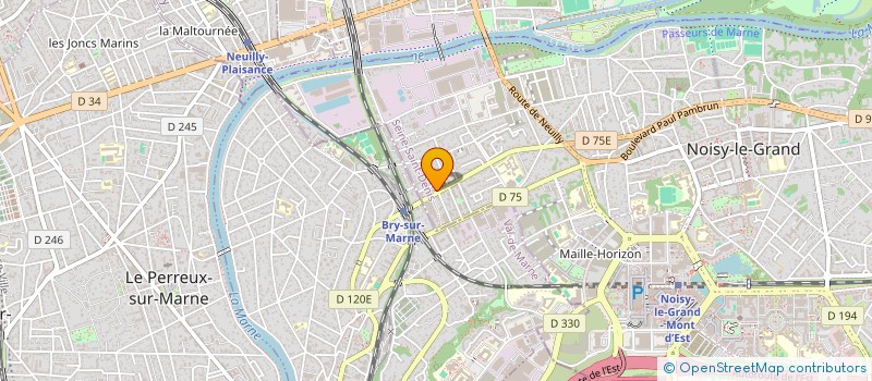 localisation de l'entreprise FIRE EXPRESS à NOISY-LE-GRAND