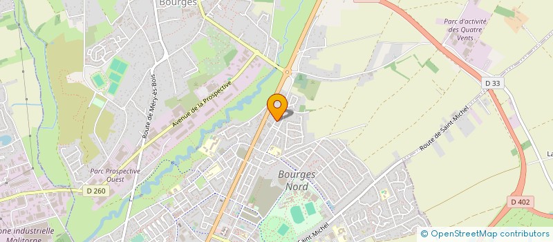 localisation de l'entreprise FIRE FIGHT BOURGES  BOURGES