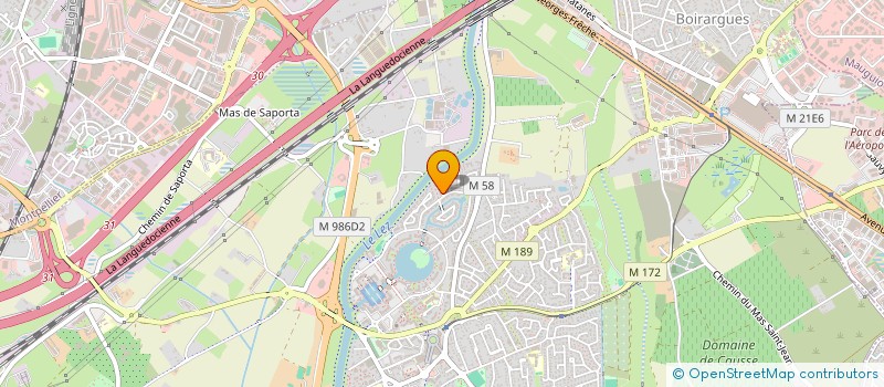 localisation de l'entreprise FIRE-FLY CONSULTING à LATTES