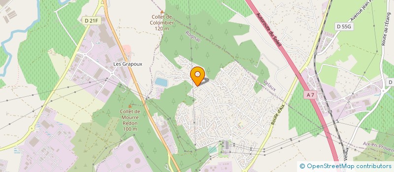 localisation de l'entreprise FIRE LORDS  ROGNAC