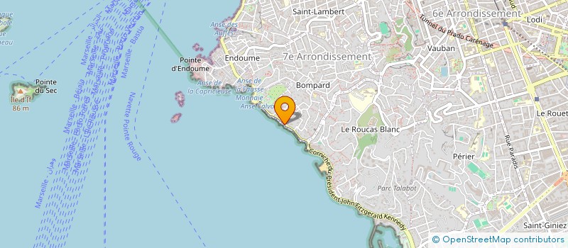 localisation de l'entreprise FIRE MARSEILLE à MARSEILLE