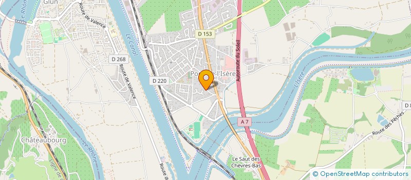 localisation de l'entreprise FIRE PRIME PROD  PONT-DE-L'ISERE