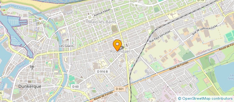 localisation de l'entreprise FIRE PRODUCTION à DUNKERQUE