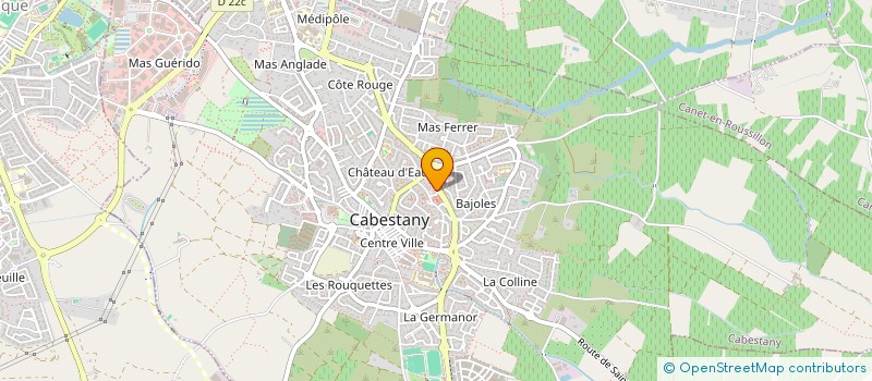 localisation de l'entreprise FIRE SAFETY  CABESTANY