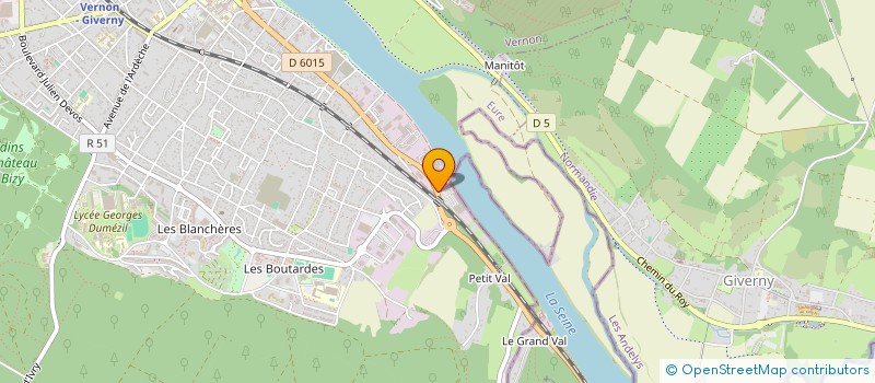 localisation de l'entreprise FIRE SECURITY DETECTION  VERNON