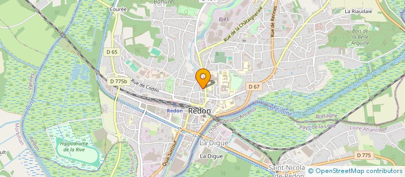 localisation de l'entreprise FIRE TEAM  REDON