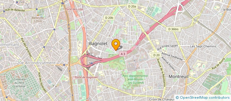 localisation de l'entreprise FIRE WIRE (FIL DE FEU) à BAGNOLET