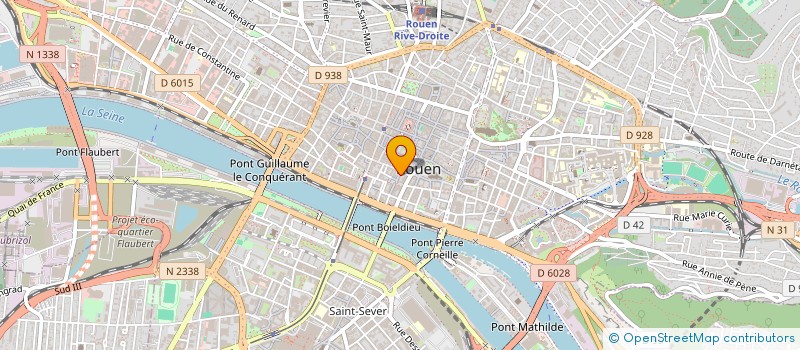 localisation de l'entreprise FIREBIRD à ROUEN