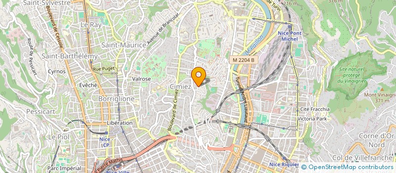localisation de l'entreprise FIREBREAK  NICE