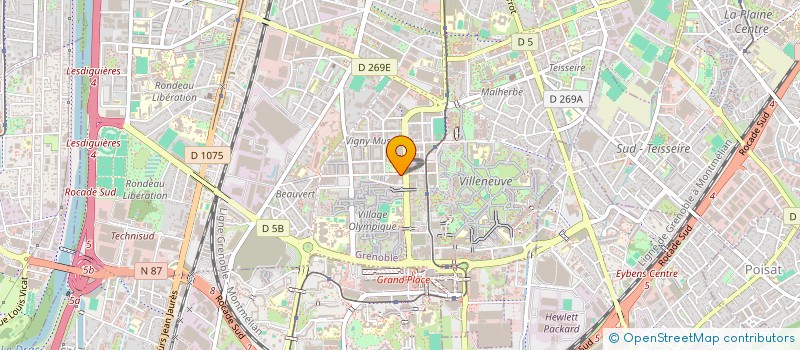 localisation de l'entreprise FIREC FISC REVIS EXPERT COMPT à GRENOBLE