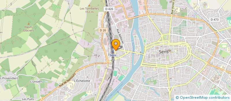 localisation de l'entreprise FIRECIE INGENIERIE à SENS