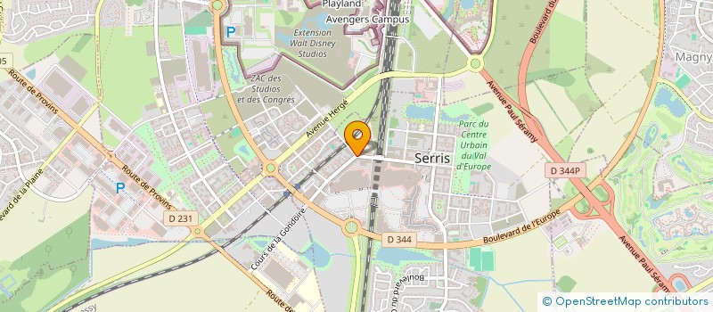 localisation de l'entreprise FIRECREST à SERRIS