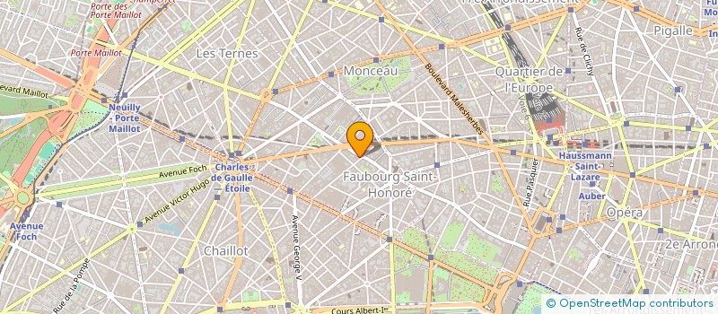 localisation de l'entreprise FIREF (FRANCE) OPPCI  PARIS