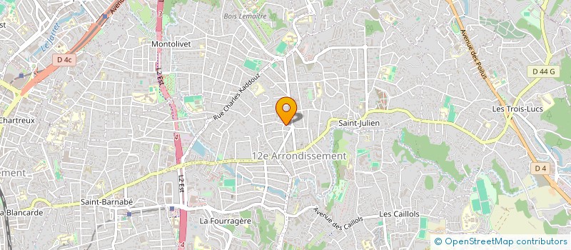 localisation de l'entreprise FIREFLY à MARSEILLE