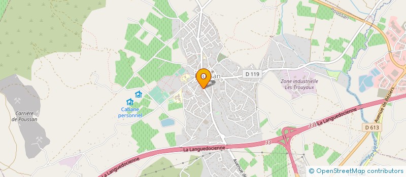 localisation de l'entreprise FIREFLY FOREST (FFF)  POUSSAN