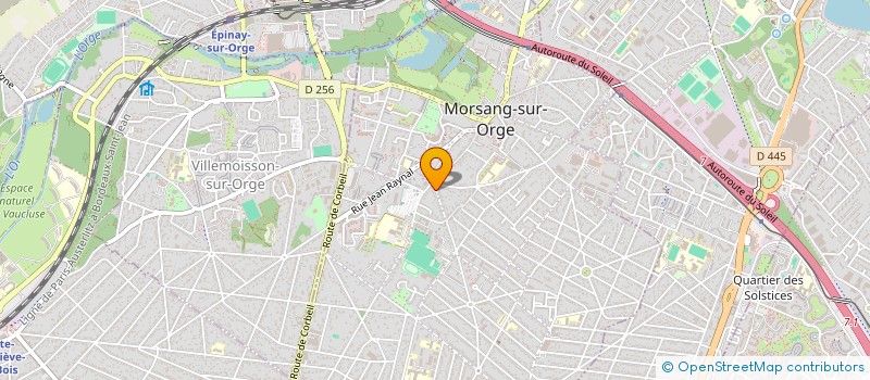 localisation de l'entreprise FIRELI à MORSANG-SUR-ORGE