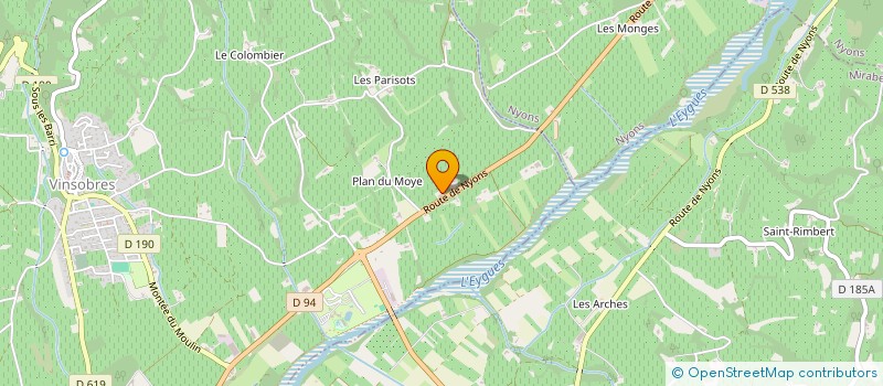 localisation de l'entreprise FIRENZE  VINSOBRES