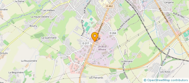 localisation de l'entreprise FIRENZE à FLERS