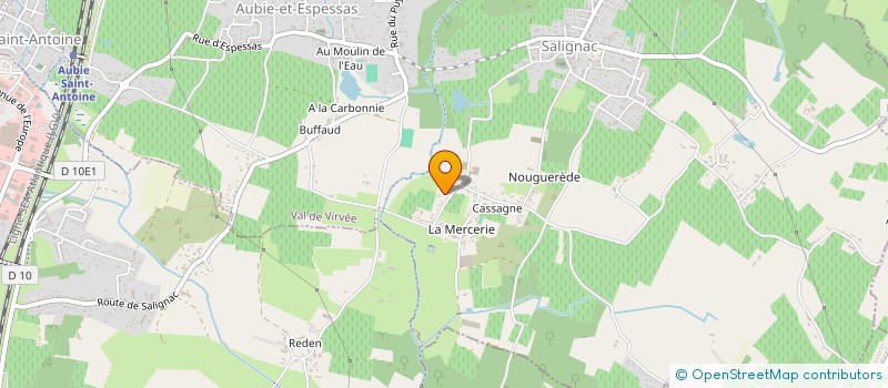 localisation de l'entreprise FIREWISE  VAL DE VIRVEE