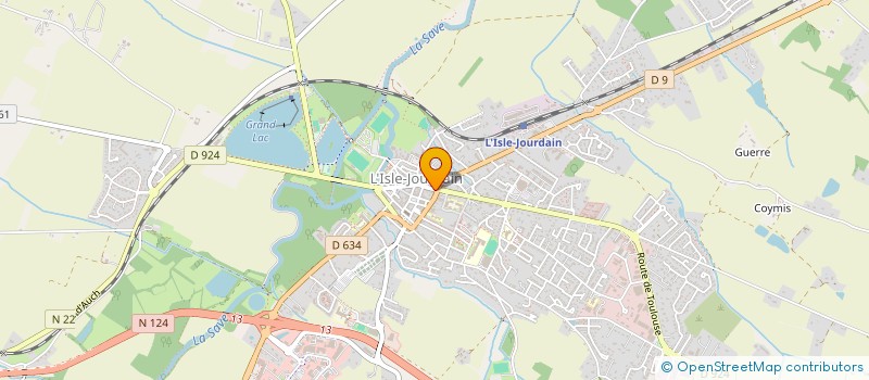 localisation de l'entreprise FIREWOLF  L'ISLE-JOURDAIN