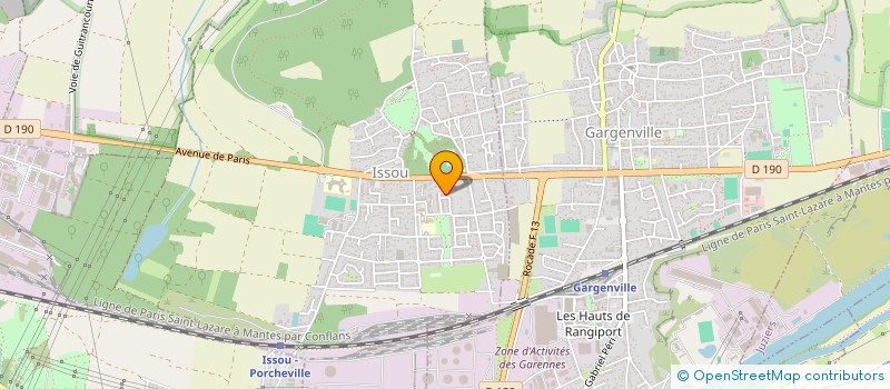 localisation de l'entreprise FIRH SOFTWARE  ISSOU