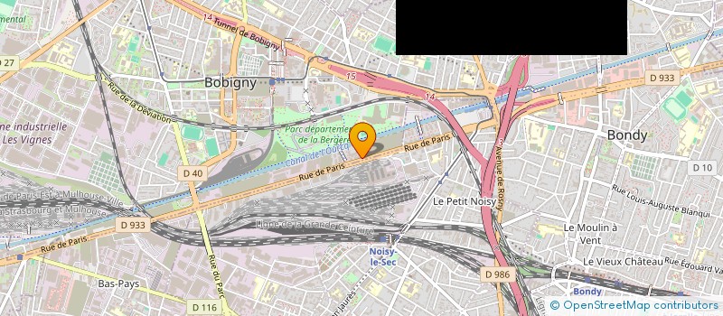 localisation de l'entreprise FIRINCI CONSTRUCTION  BOBIGNY