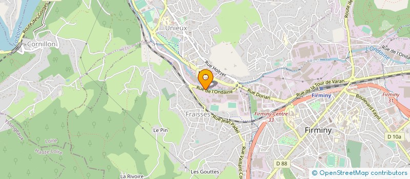 localisation de l'entreprise FIRM HYDRO SAS à FRAISSES