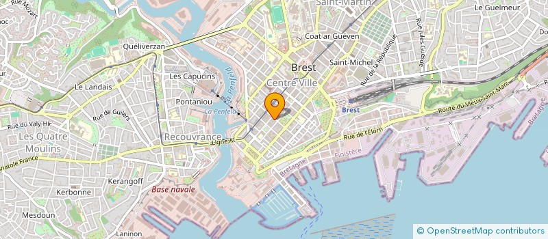 localisation de l'entreprise FIRM PARTICIPATIONS à BREST