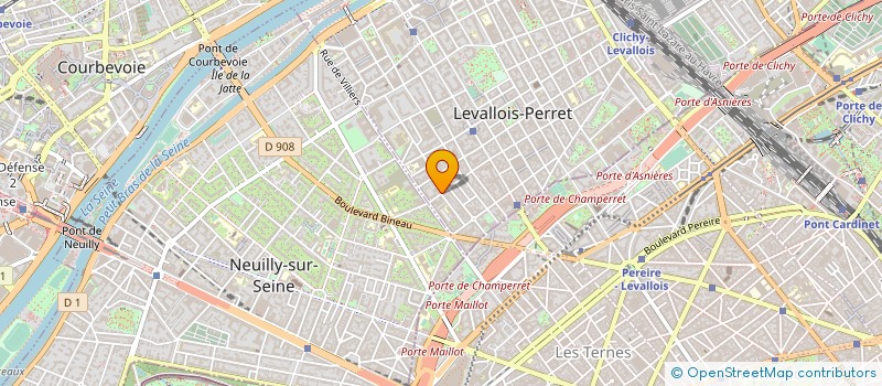 localisation de l'entreprise FIRMALIS à LEVALLOIS-PERRET