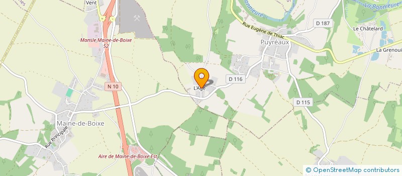 localisation de l'entreprise FIRMAN CONSTRUCTION à VAL-DE-BONNIEURE
