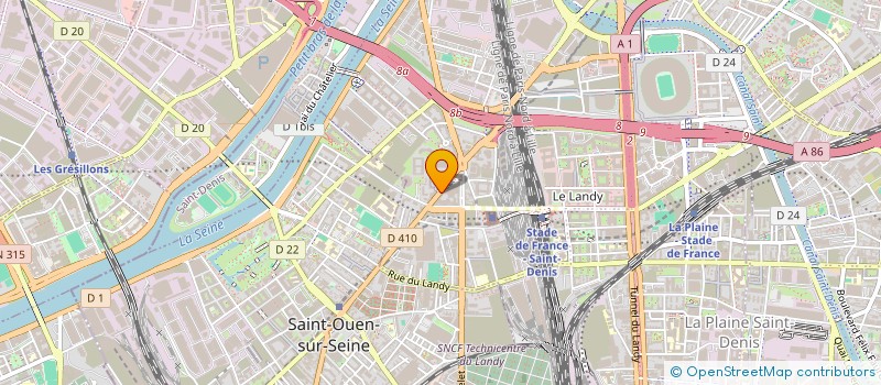 localisation de l'entreprise FIRMATEC à SAINT-DENIS