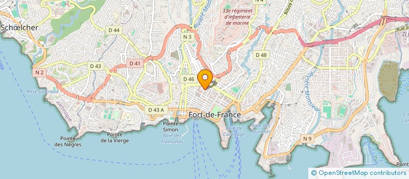 localisation de l'entreprise FIRME REPUBLIQUE à FORT-DE-FRANCE