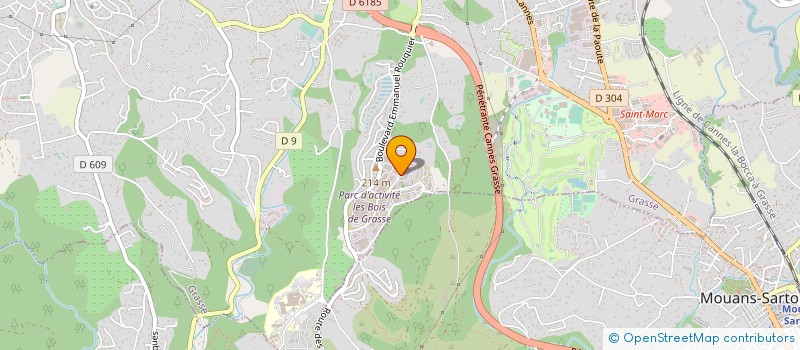 localisation de l'entreprise FIRMENICH GRASSE à GRASSE
